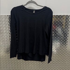 Beyond the Bump by Beyond Yoga Nursing Top, black- Sixe Medium